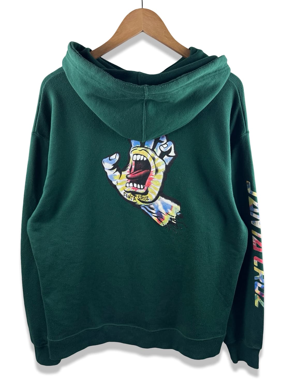 산타크루즈 스크리밍핸드 그린 다크그린 후드티2491 상품이미지1