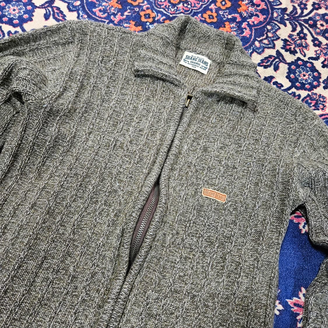 SHANE JEANS 00's y2k 빈티지 슬립 집업 가디건  상품이미지3