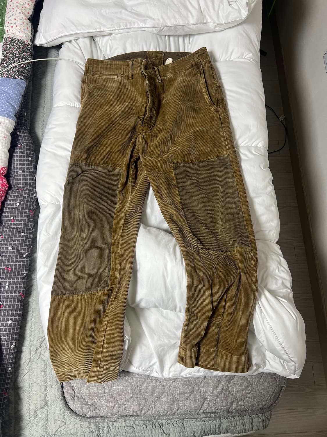 더블알엘 RRL 리페어 코듀로이 필드팬츠 32/30 국내매장판 상품이미지1