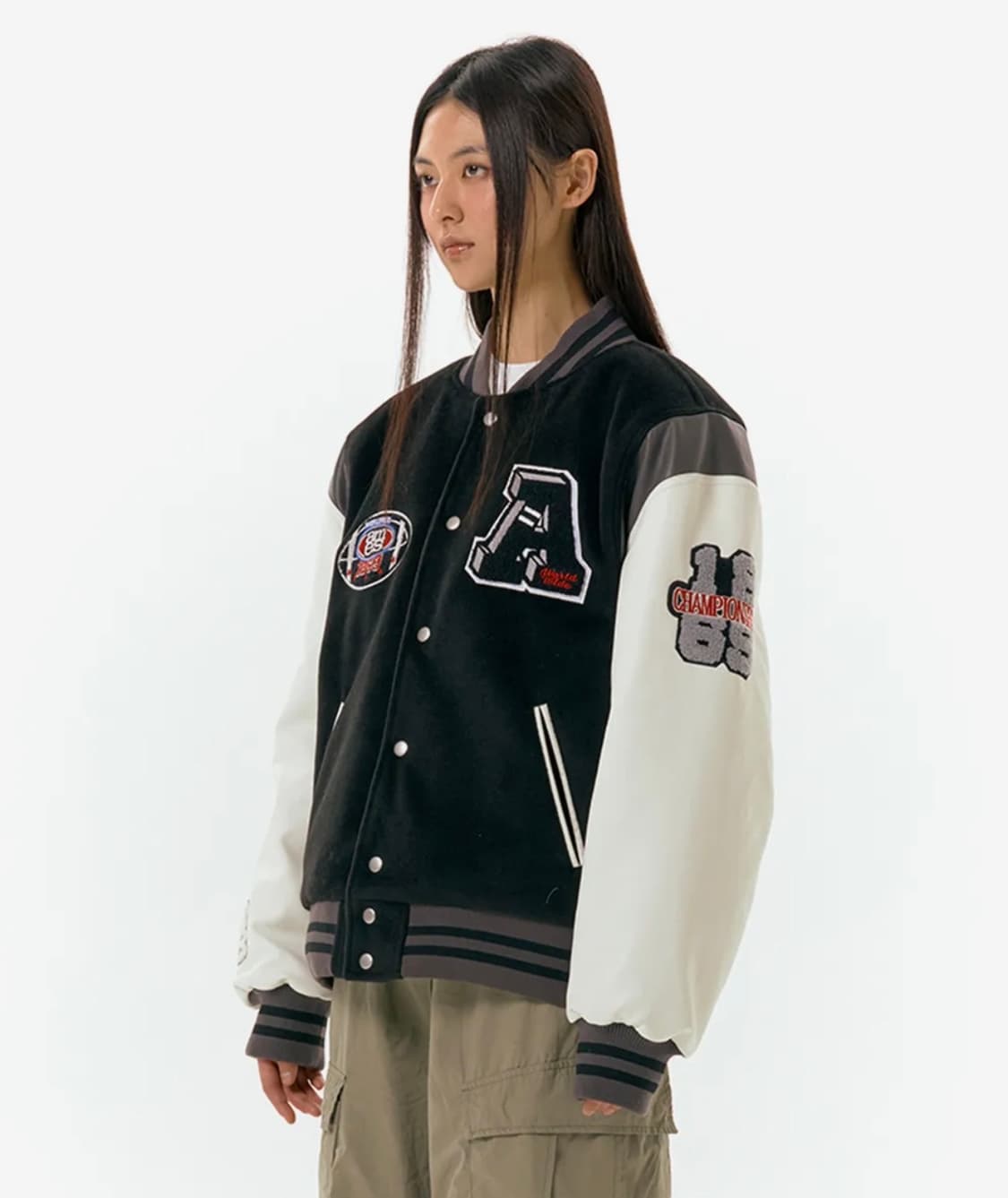 아메스월드와이드 바시티자켓 L 상품이미지3