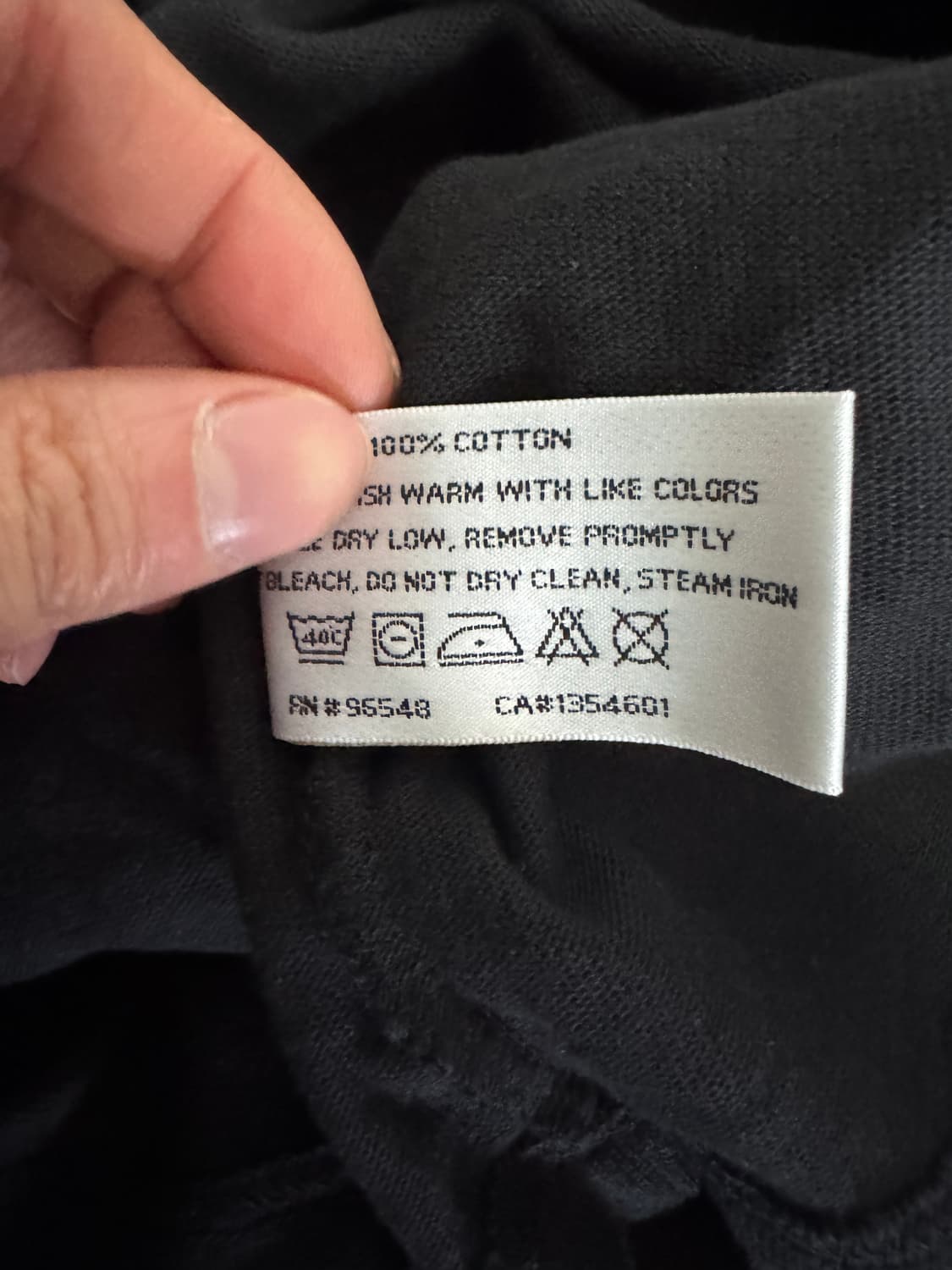 오클리 미들 로고 빈티지 반팔 티셔츠 M 블랙 상품이미지6