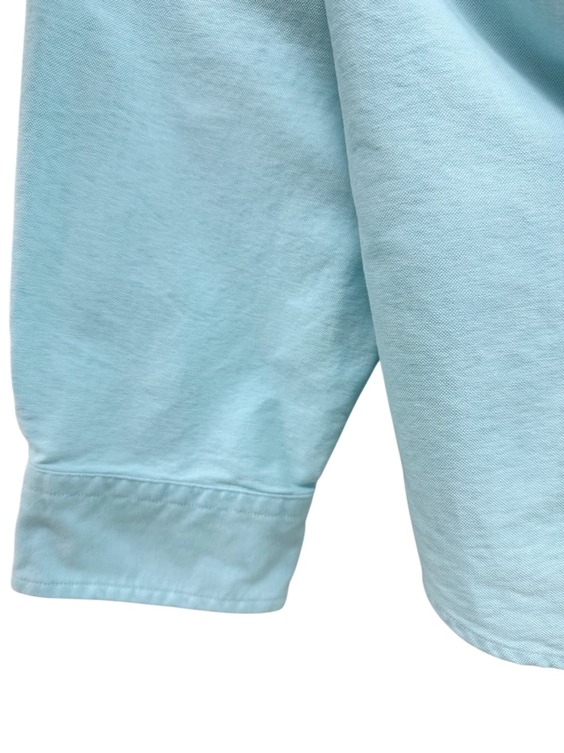 폴로 슬림핏 셔츠 블루그린 (XL) 상품이미지4