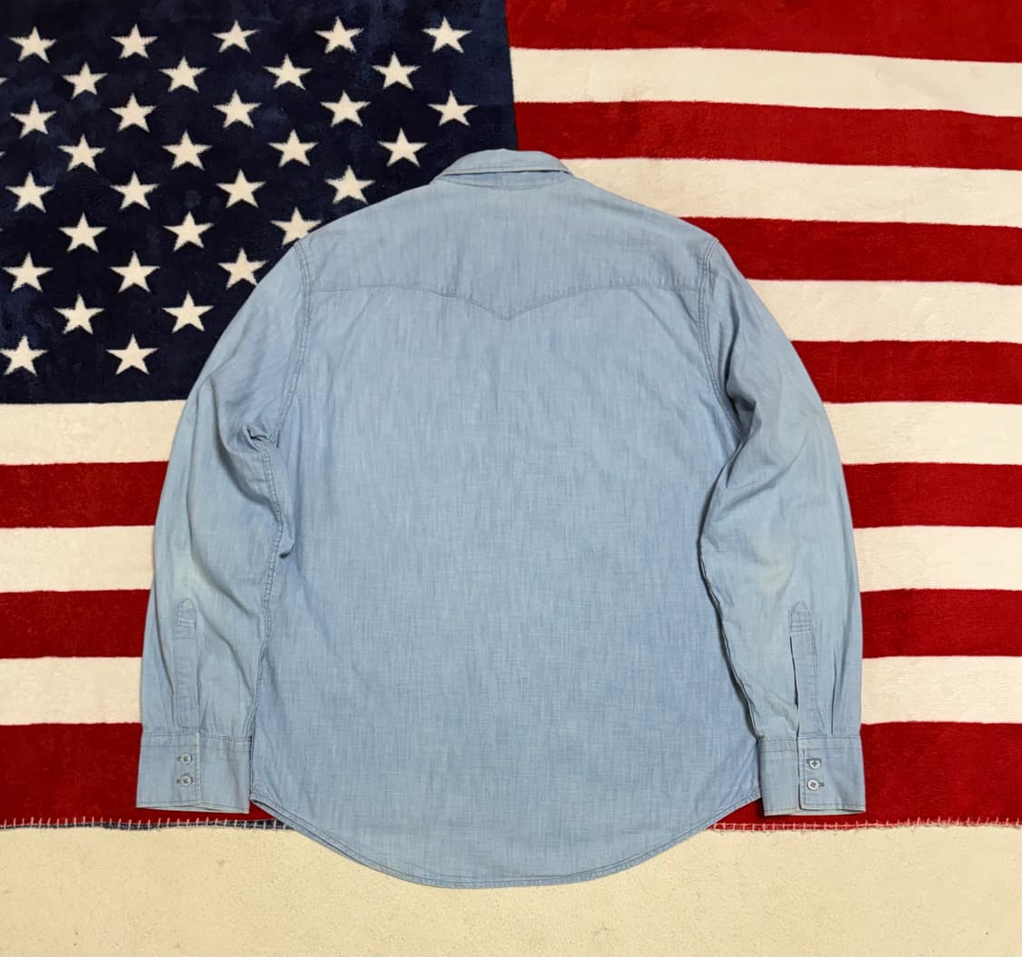 리바이스 샴브레이셔츠 Levi’s Chambray Shirt [L]빈티지 상품이미지8