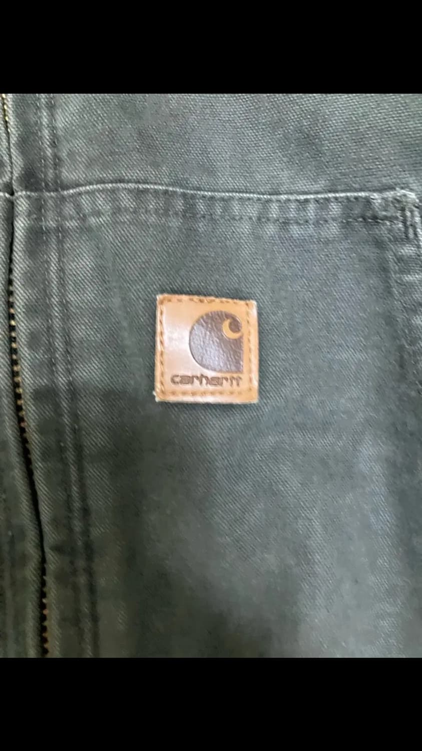 칼하트 덕엑티브 자켓 (모스그린)  상품이미지2