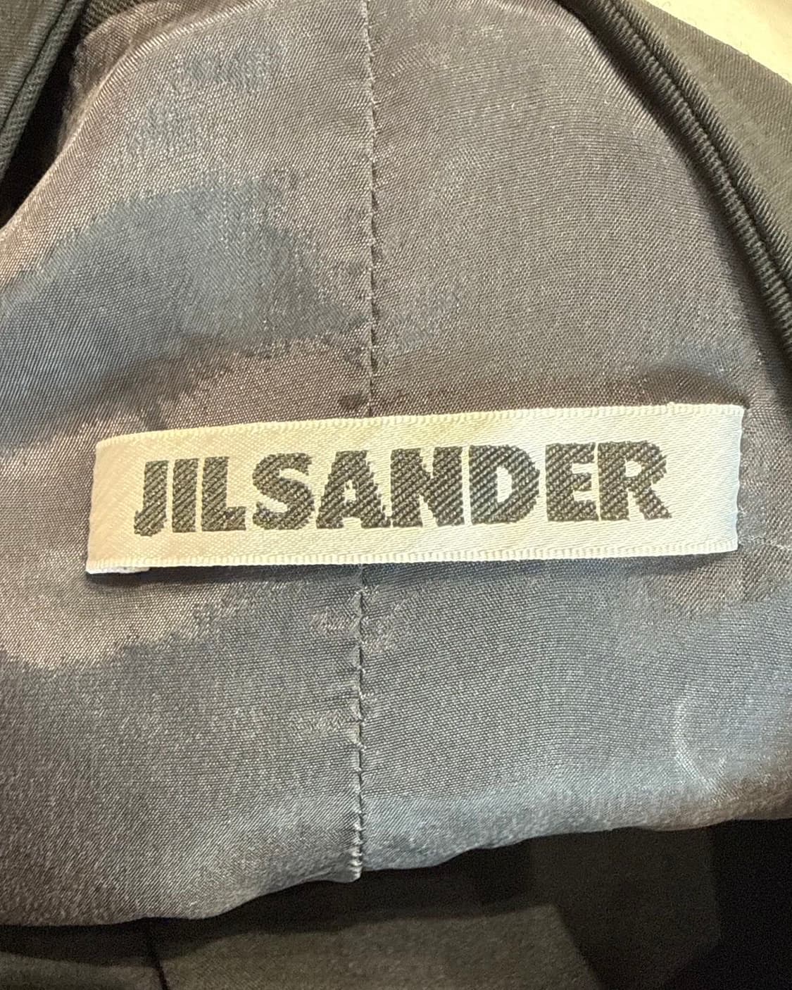 질샌더 블랙 나일론혼방 멀티포켓 자켓  상품이미지8