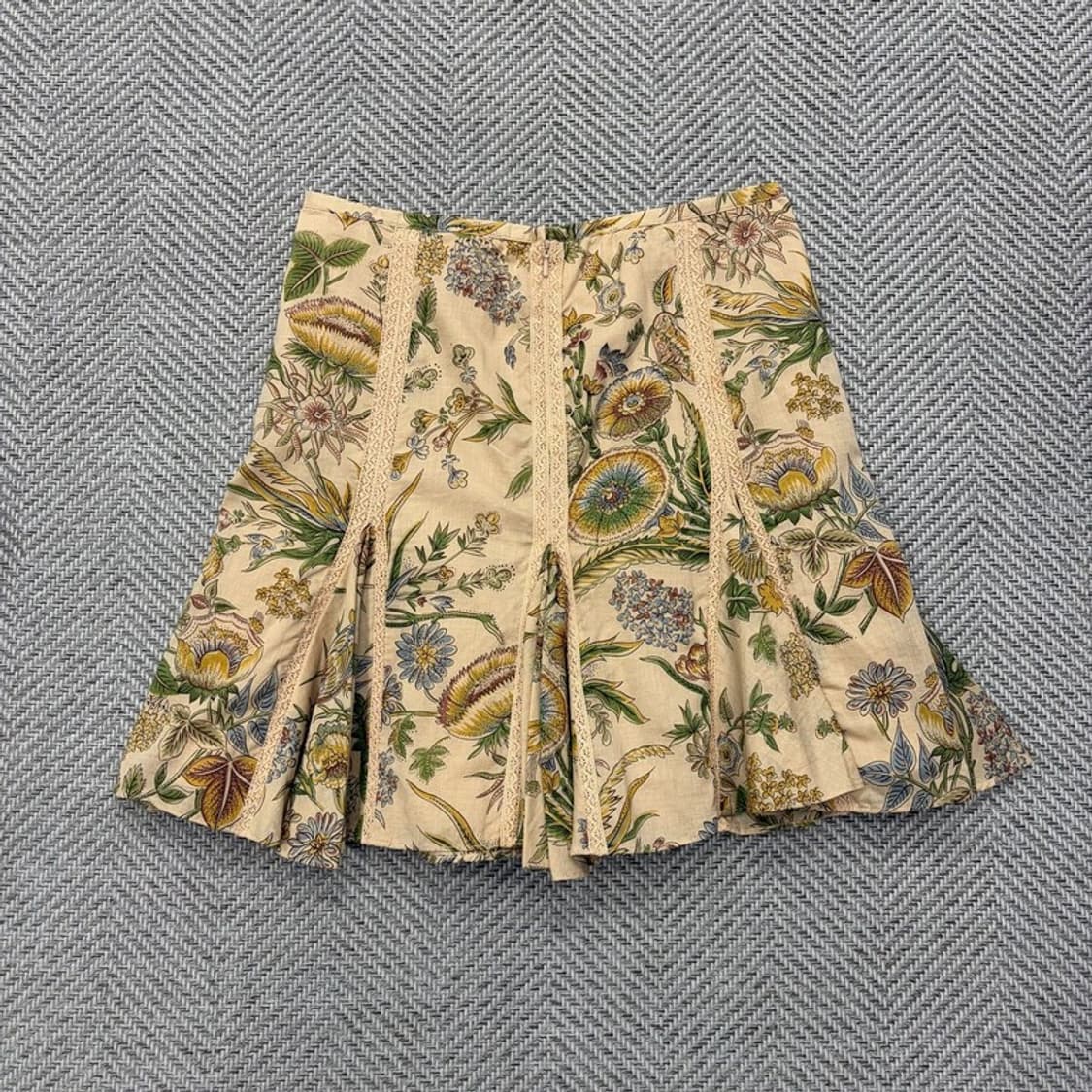 폴로진스 플라워 패턴 스커트 v2573 상품이미지2