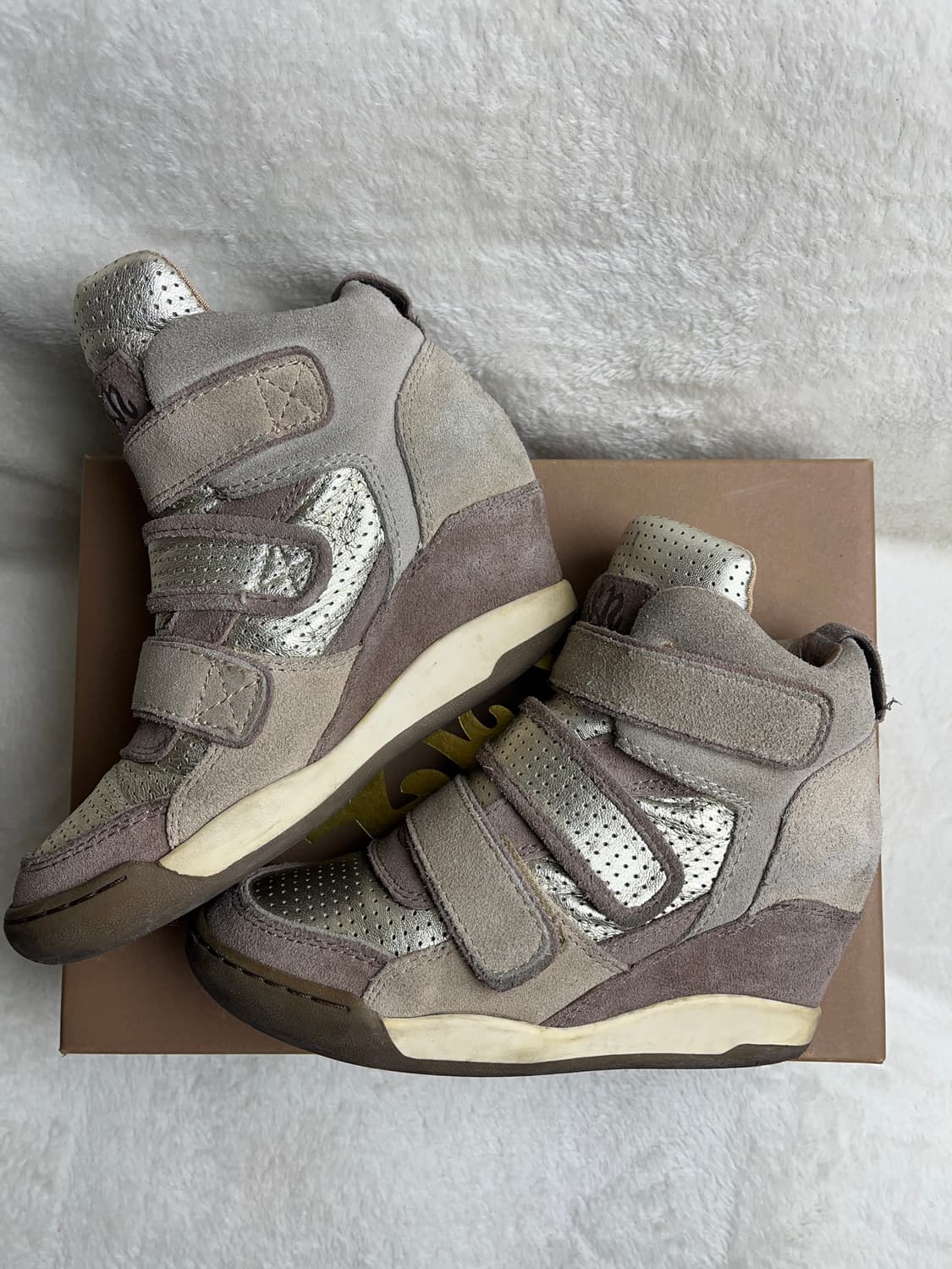 [36] 아쉬 하이탑 웨지 스니커즈 || 235 상품이미지1