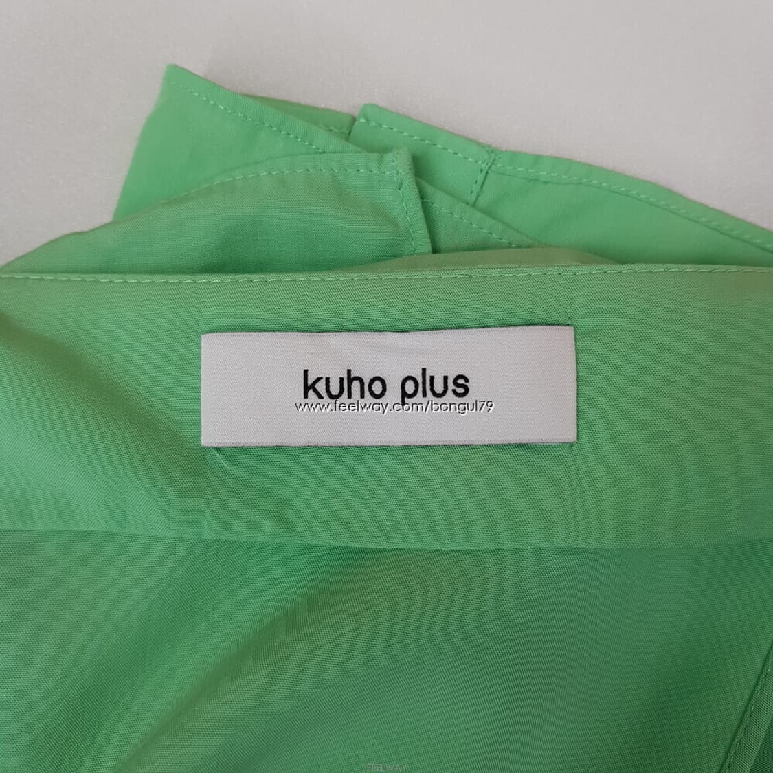 구호플러스 2023 레이온 100% 슬리브리스 버튼 블라우스 F사이즈 상품이미지5