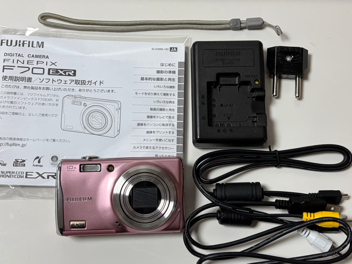 후지필름 FINEPIX F70EXR 디카 디지털 카메라 핑크 상품이미지5