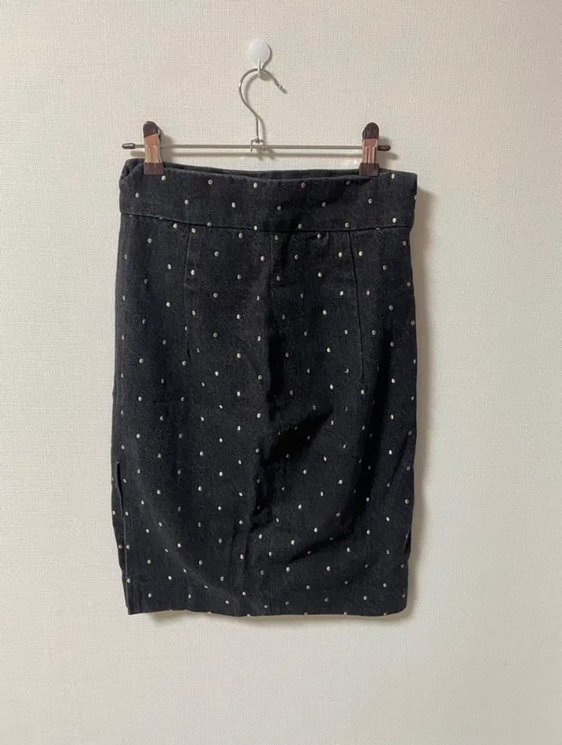 빈티지 모리걸 하구미 도트 H스커트 상품이미지1