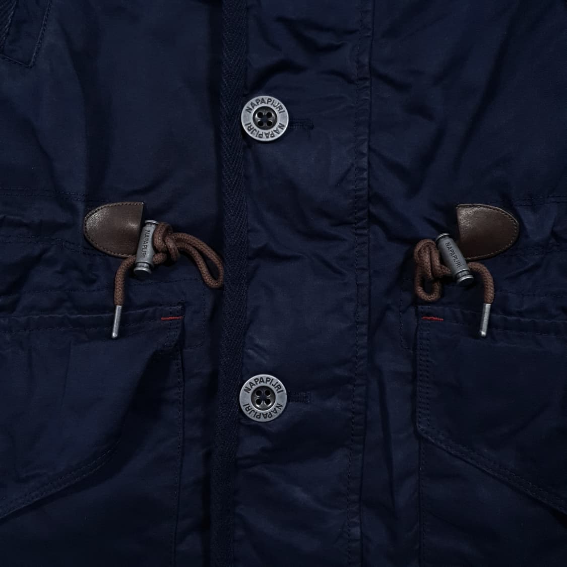 실측 M) 나파피리 헤리티지 윈터 파카 유틸리티 포켓 야상 후드 자켓 상품이미지3