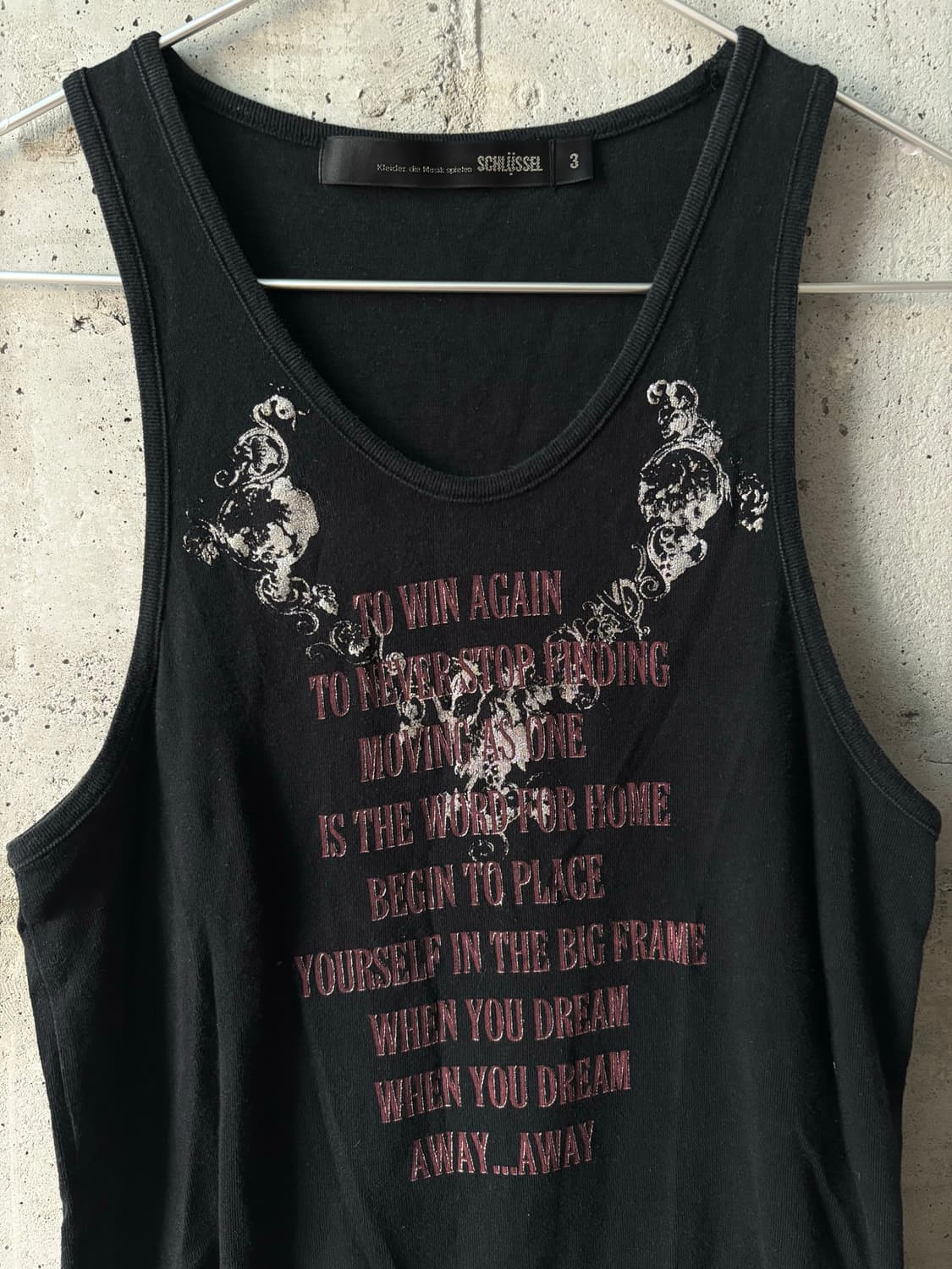 schliissel tank top 상품이미지1