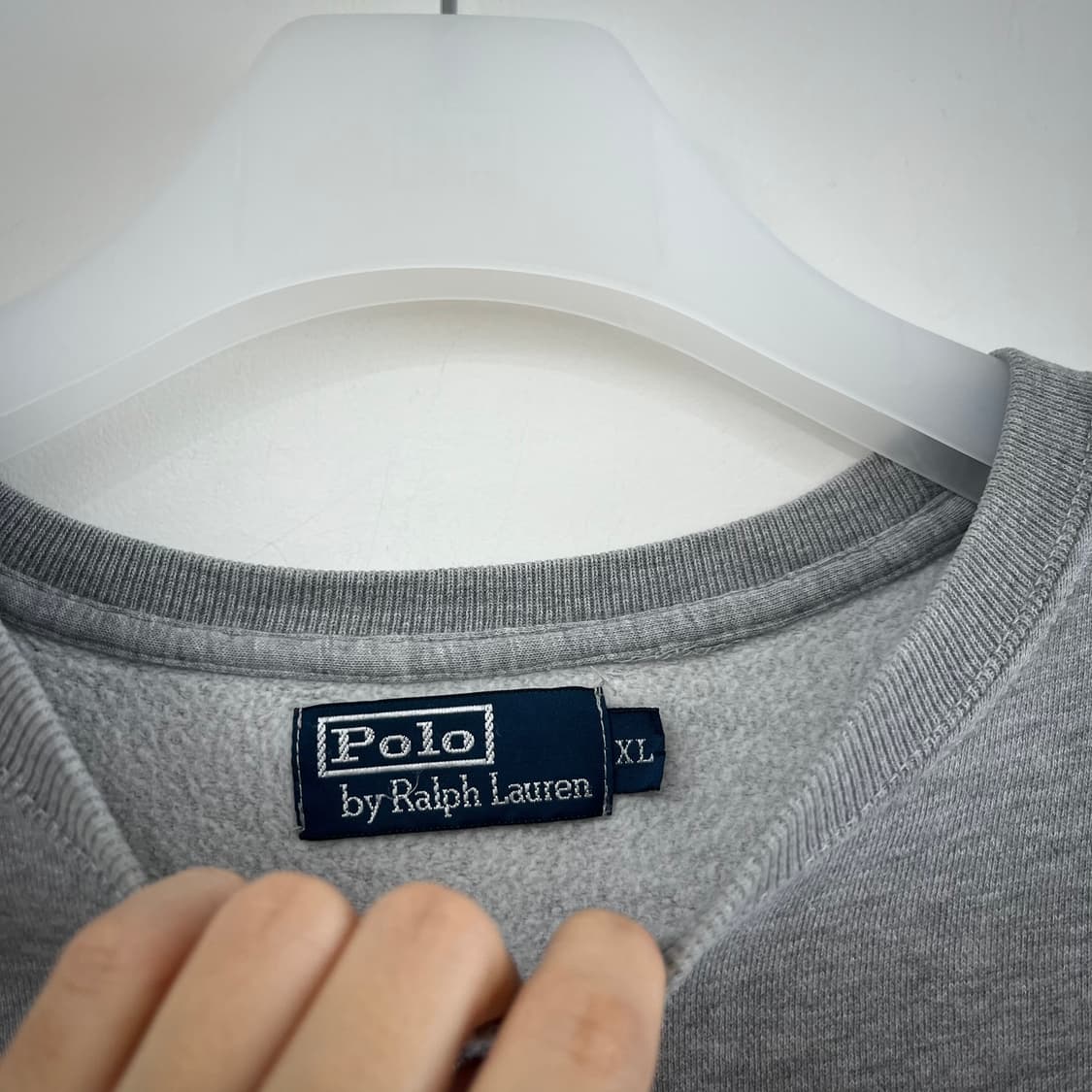 폴로 랄프로렌 네이비 포니 그레이 맨투맨 상품이미지5