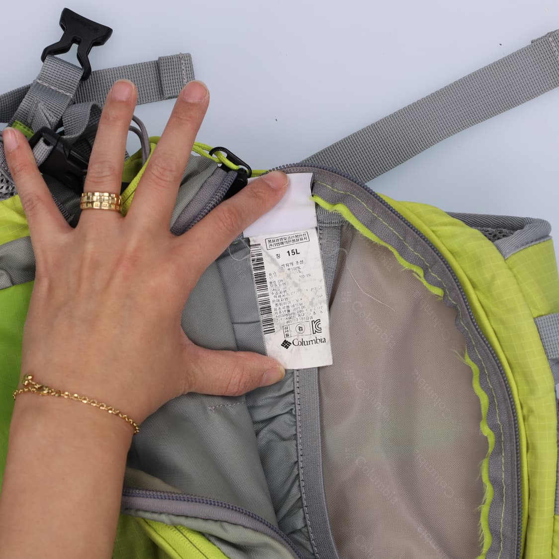 15L 컬럼비아 백팩 0406H1 상품이미지4