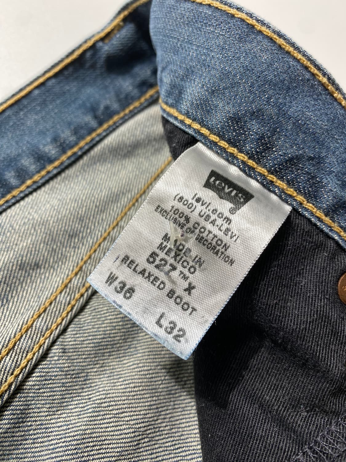 [36] 00s Levi's 527 리바이스 릴렉스 부츠컷 데님팬츠 상품이미지8