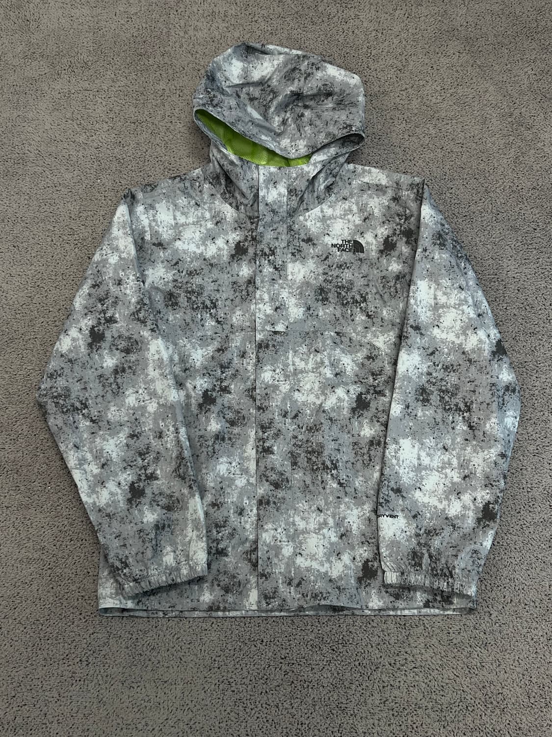 (L) 노스페이스 키즈 패턴 우븐 바람막이 상품이미지1