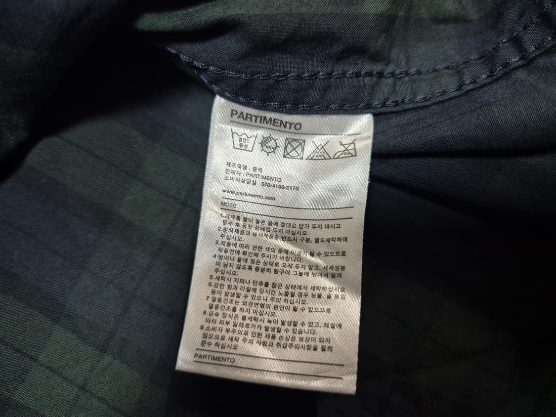파르티멘토 풀오버 하프 셔츠 L 상품이미지8