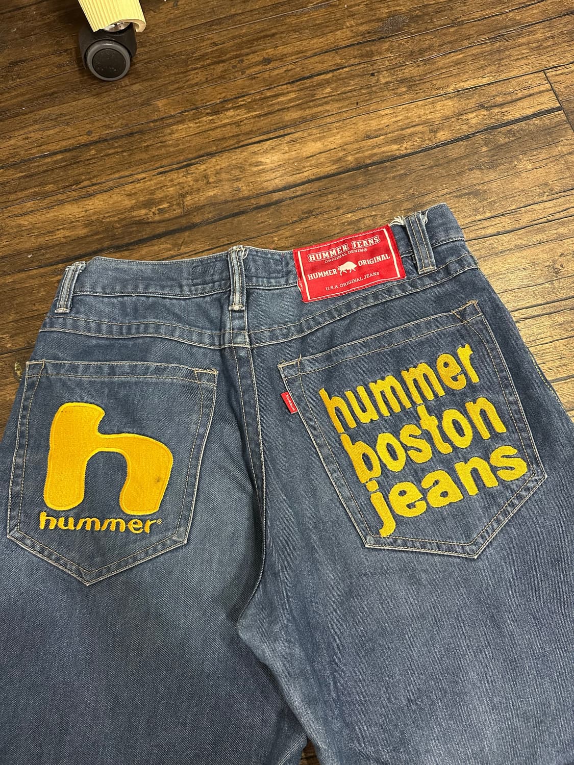 HUMMER BOSTON JEANS 허머보스턴 레터링 Y2K 청바지 30 상품이미지4