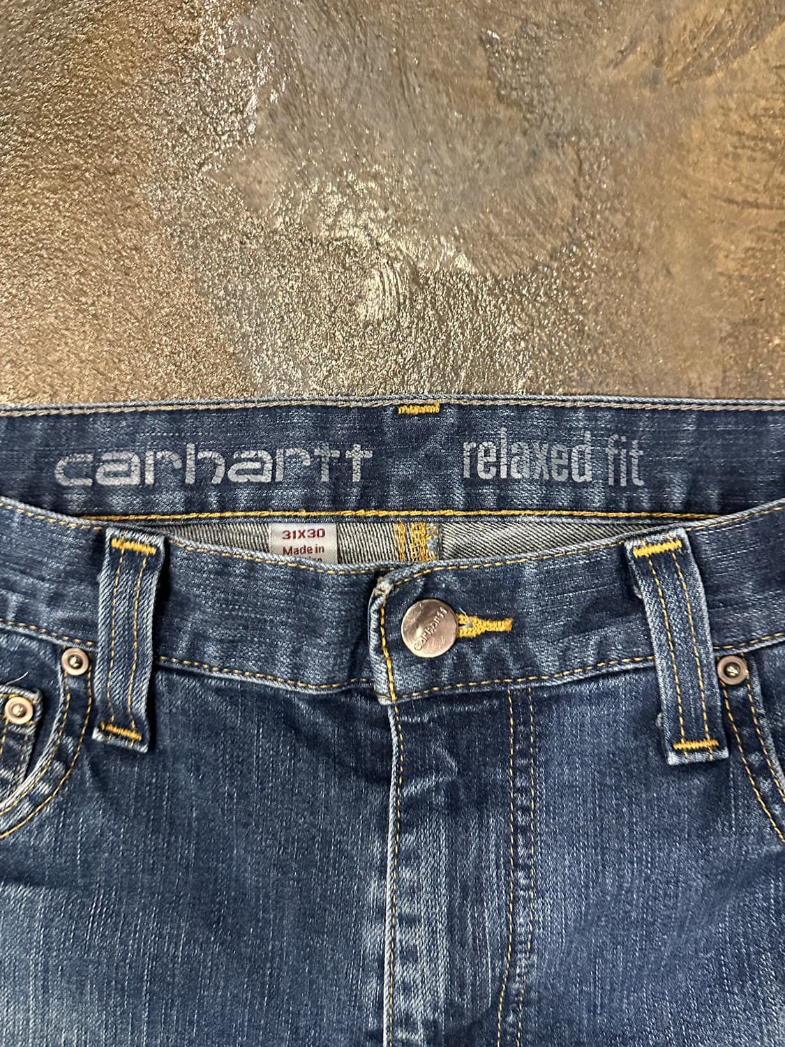 칼하트 102809 러그드 플렉스 릴렉스드 핏 부츠컷 31x30 상품이미지3