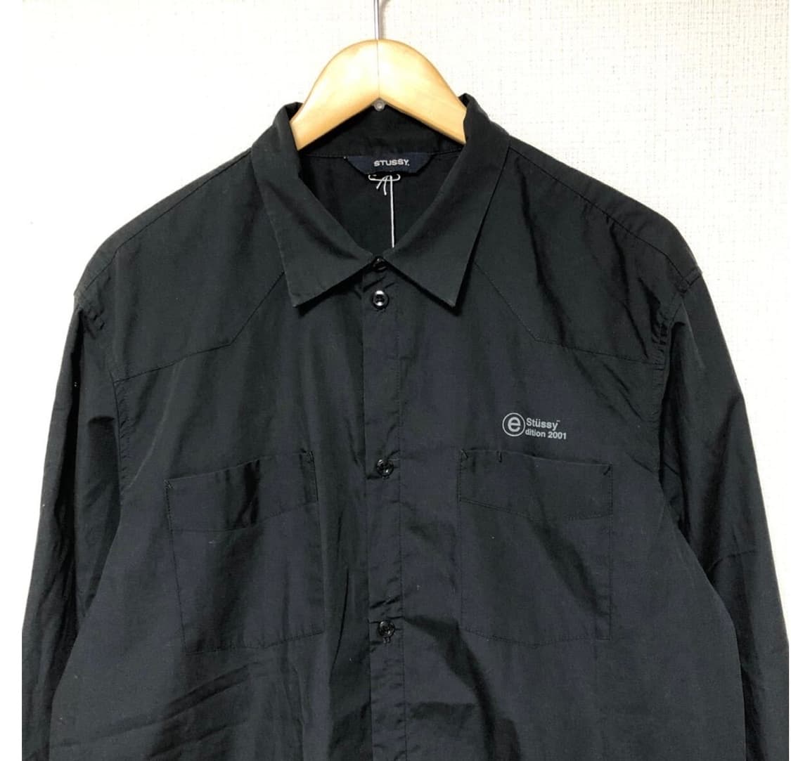 Stussy 스투시 워크셔츠 블랙 상품이미지4