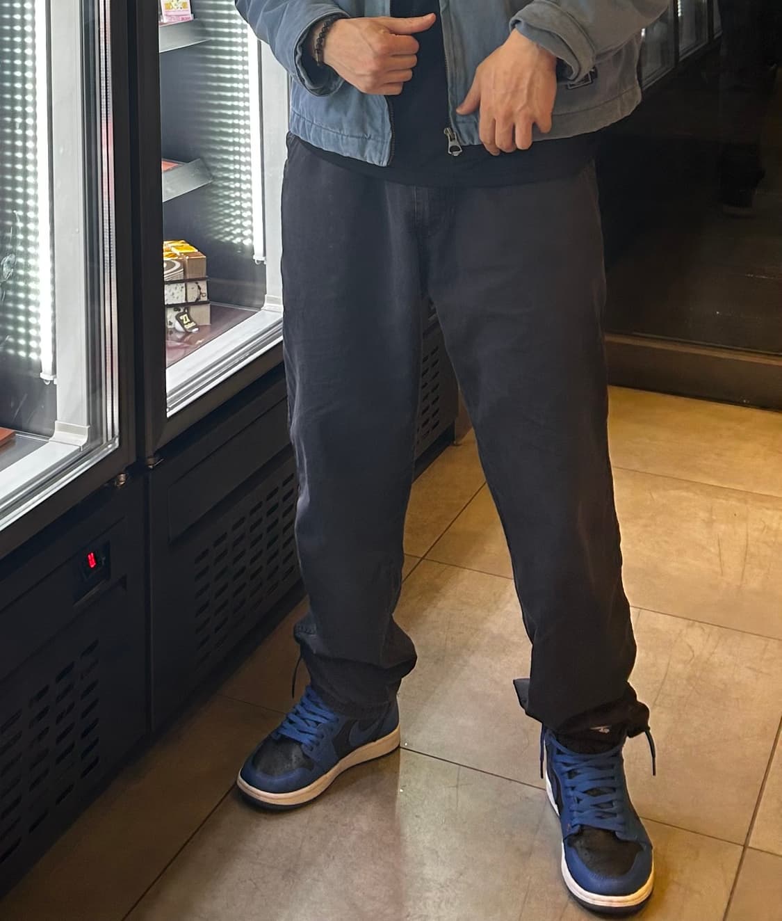 나이키 조던 1레트로 하이 다크블루 275 상품이미지4