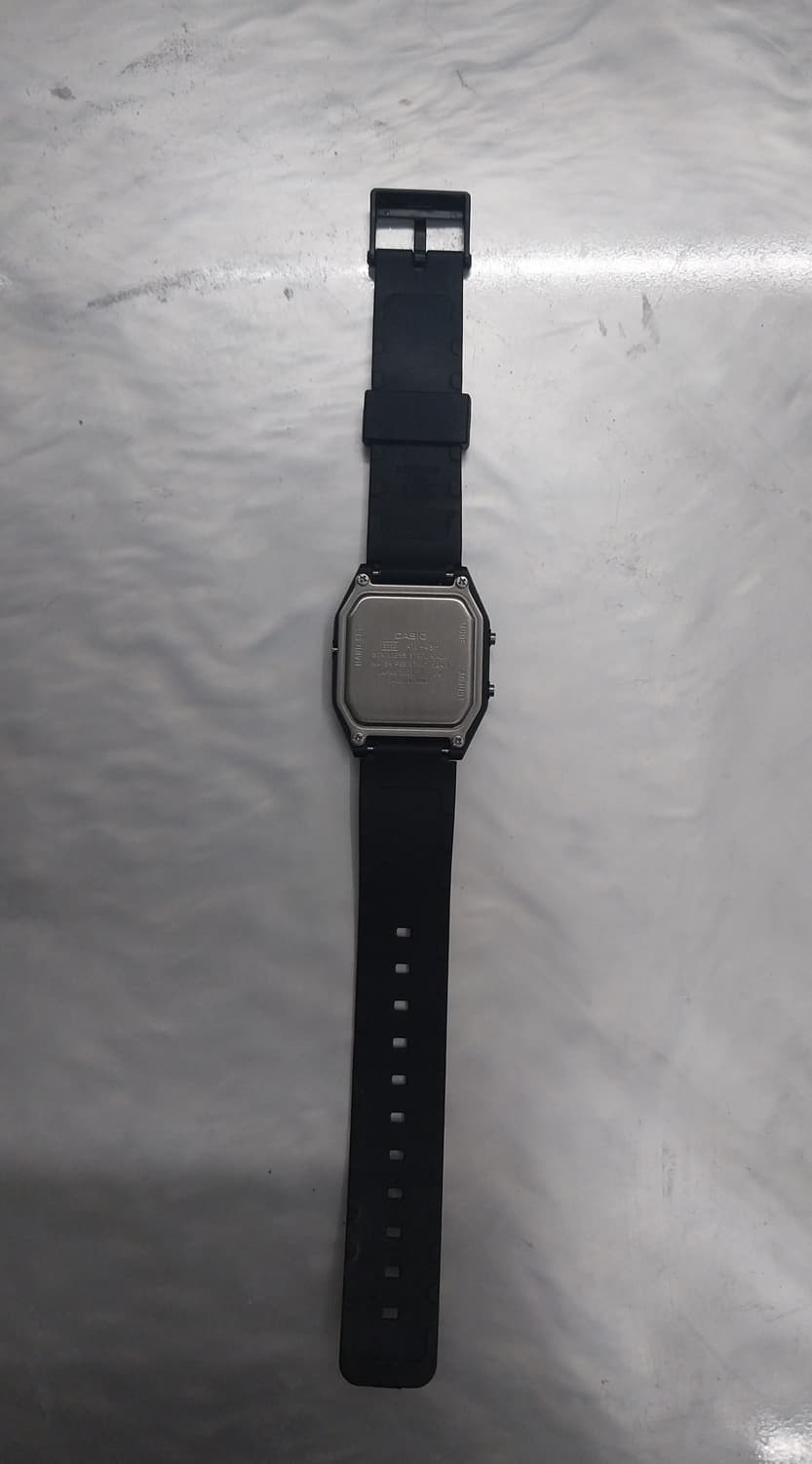 카시오 AW48HE-1AV 블랙 아날로그 디지털 시계 상품이미지4