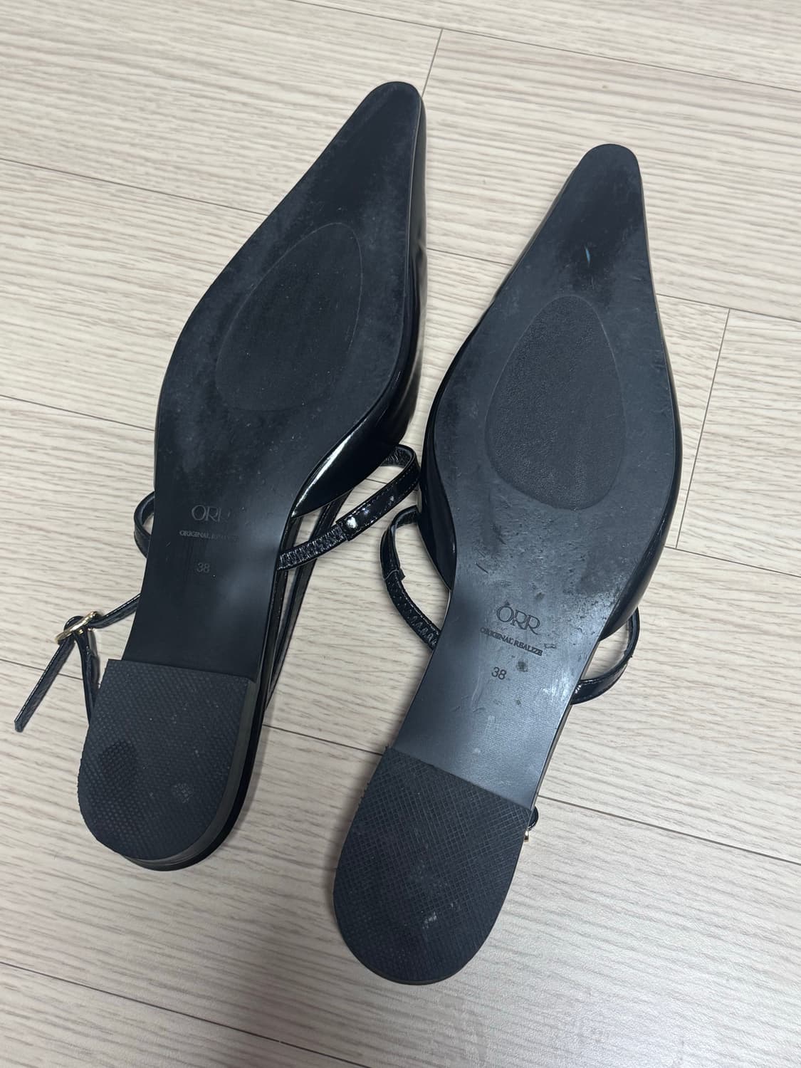 오르 T스트랩 슬링백(3cm굽) 상품이미지4