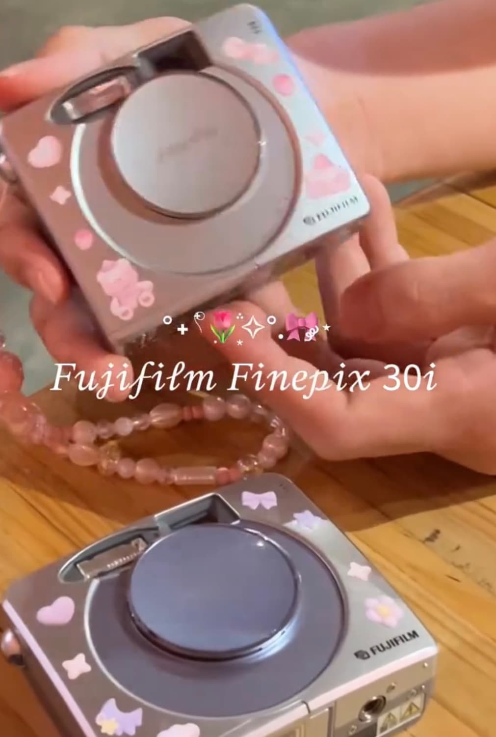 Fujifilm finepix30i 파인픽스 블루  (뒷장 실사) 상품이미지2