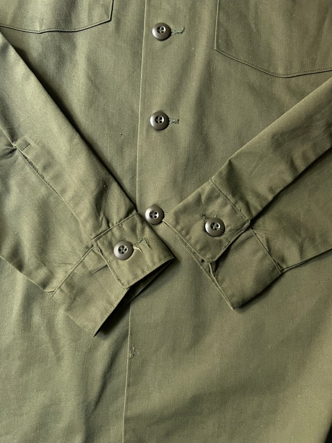 [XL]80's 오리지널 U.S ARMY OG-507 셔츠 상품이미지5