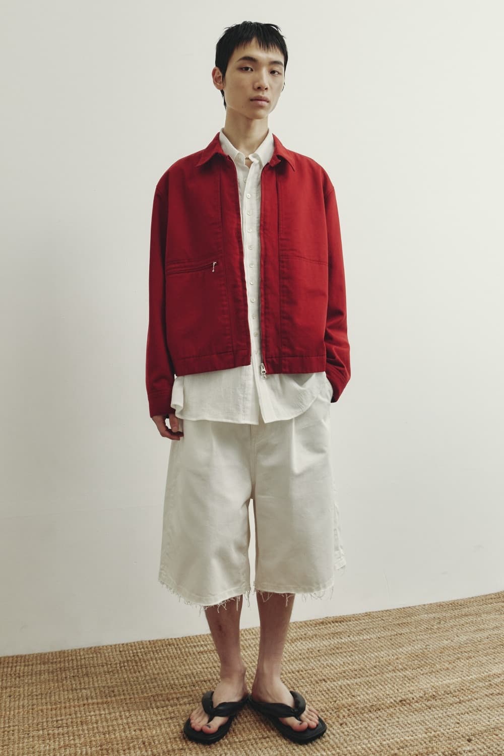 [L] 유스 Cropped Zip Blouson 상품이미지1