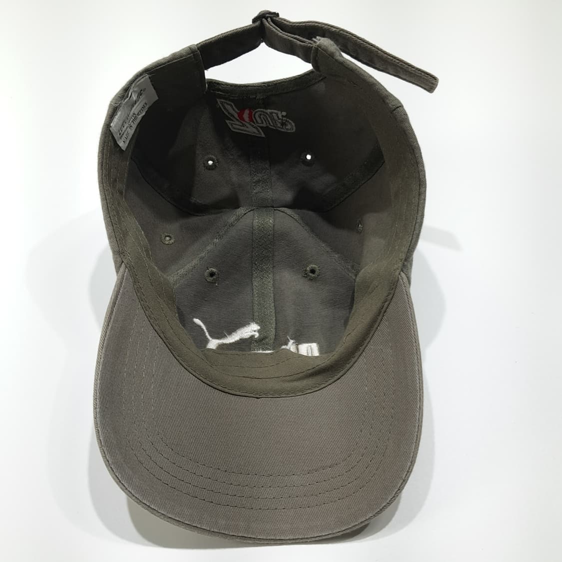푸마 & 세븐업 필리핀판 카키 로고 자수 볼캡 P2037 상품이미지6