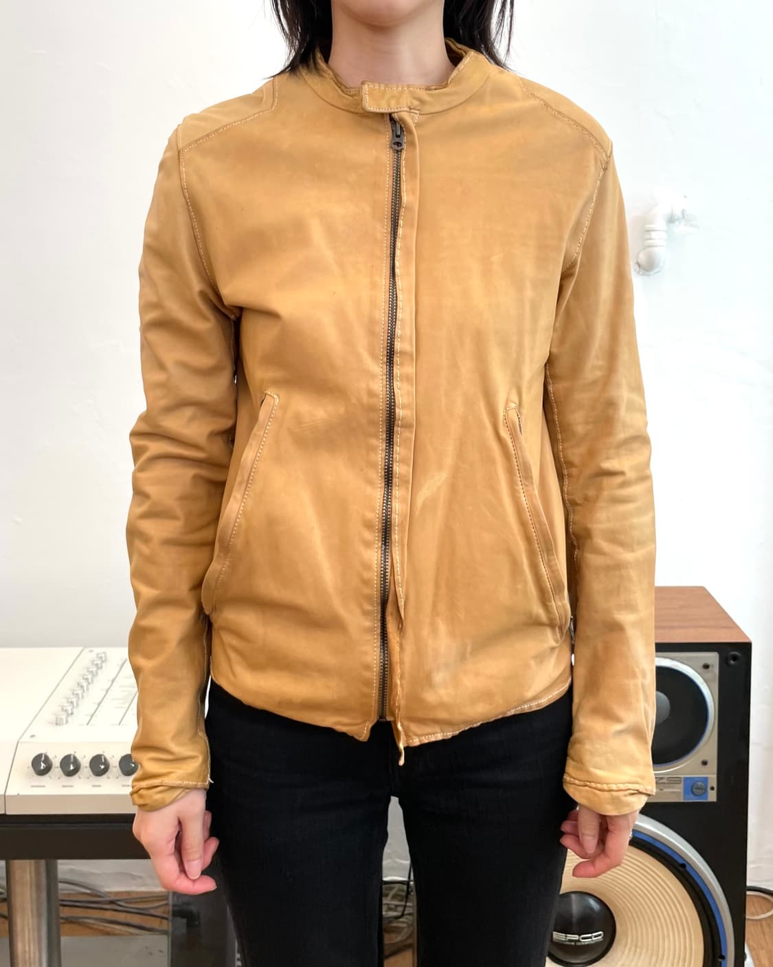 [S] sisii 레더 자켓 상품이미지3