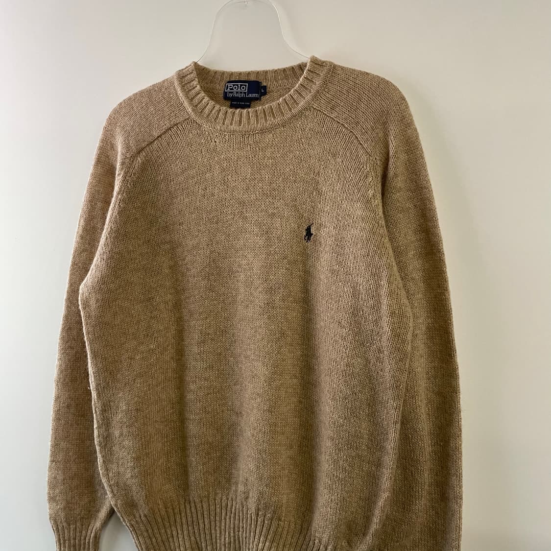90s 폴로랄프로렌 울 라운드 니트 상품이미지3