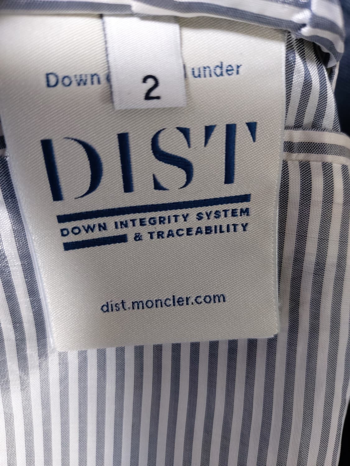 몽클레어 감마블루 금장 남성 퀼팅 구스다운 패딩 자켓 (2사이즈) 상품이미지9