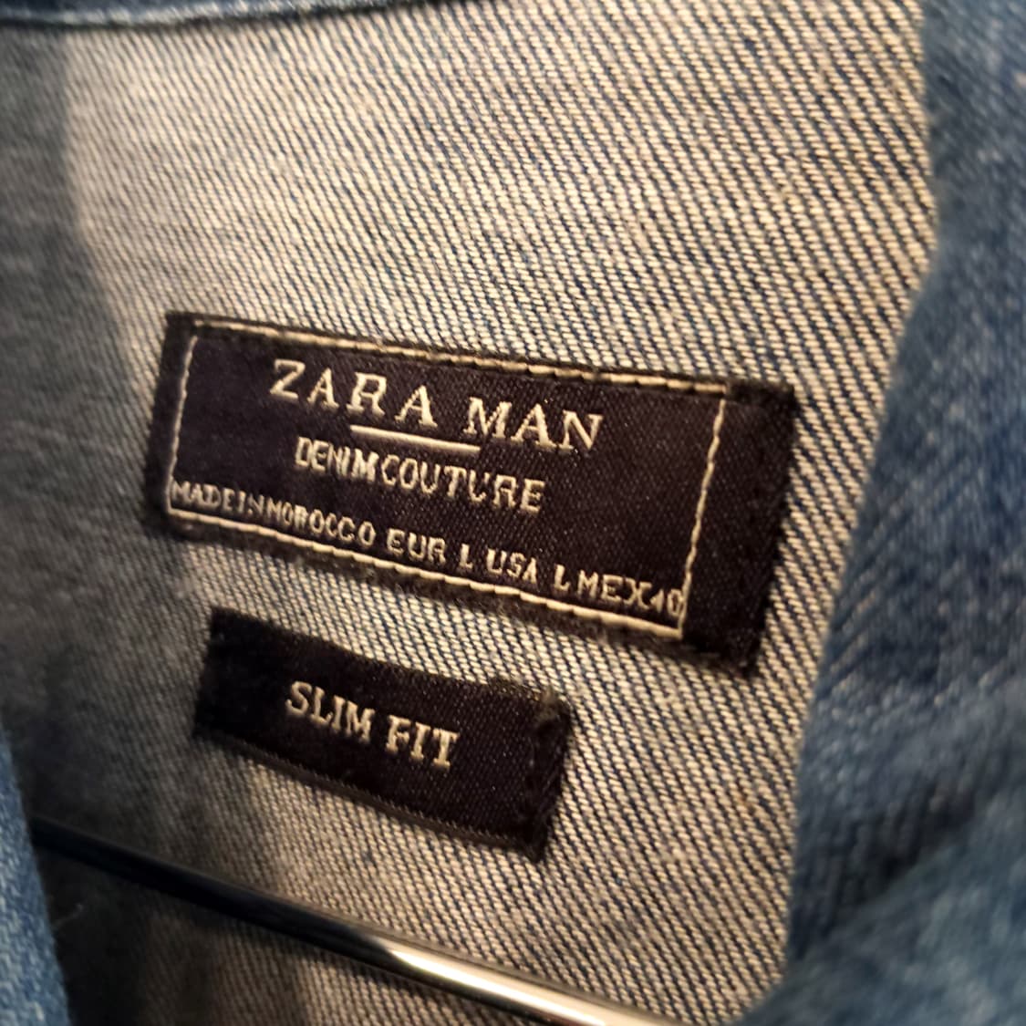 자라 보헤미안 스타일 데님 셔츠 상품이미지3