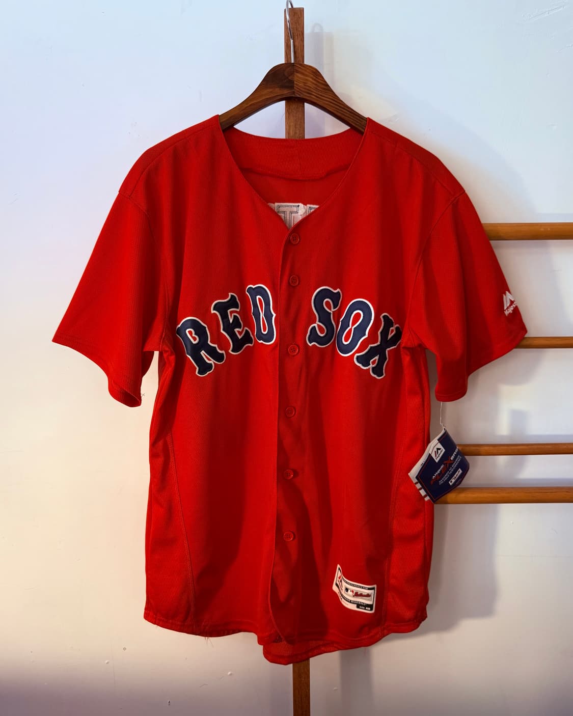 새상품 Majestic BOSTON RED SOX BASEBALL반팔져지 상품이미지5