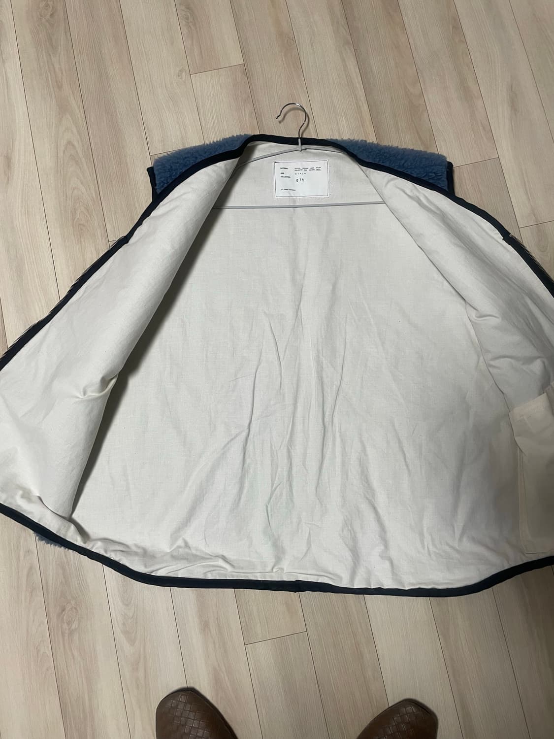 (L)카미엘포트젠스 울 플리스 베스트 김장조끼 상품이미지4