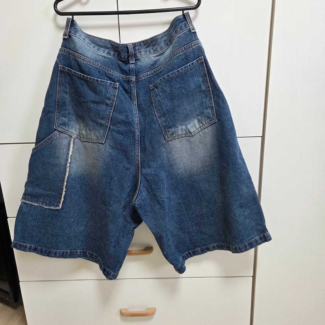 데님 버뮤다팬츠 L사이즈 상품이미지2