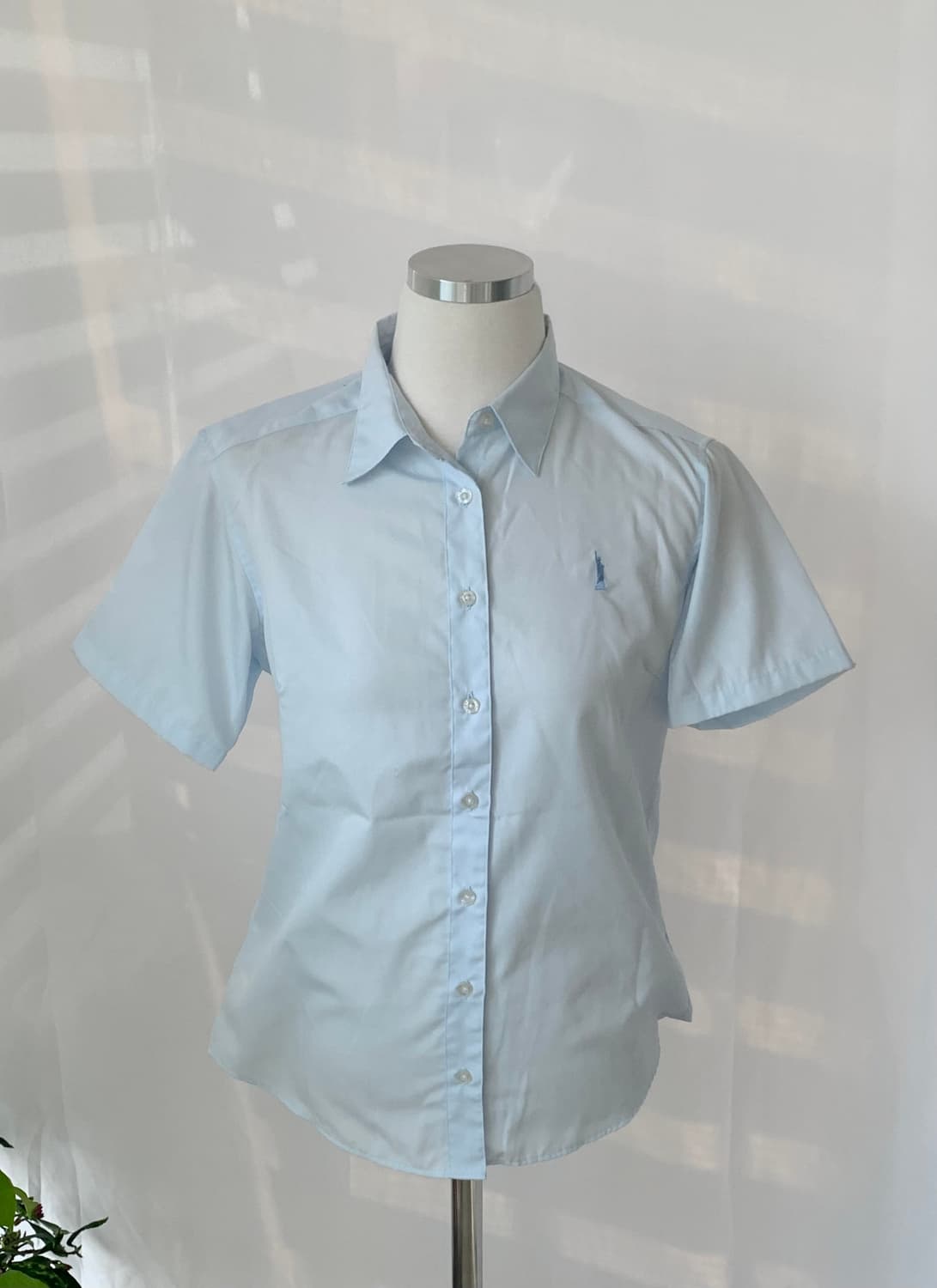 Eastboy 하늘색 반팔 셔츠 상품이미지1