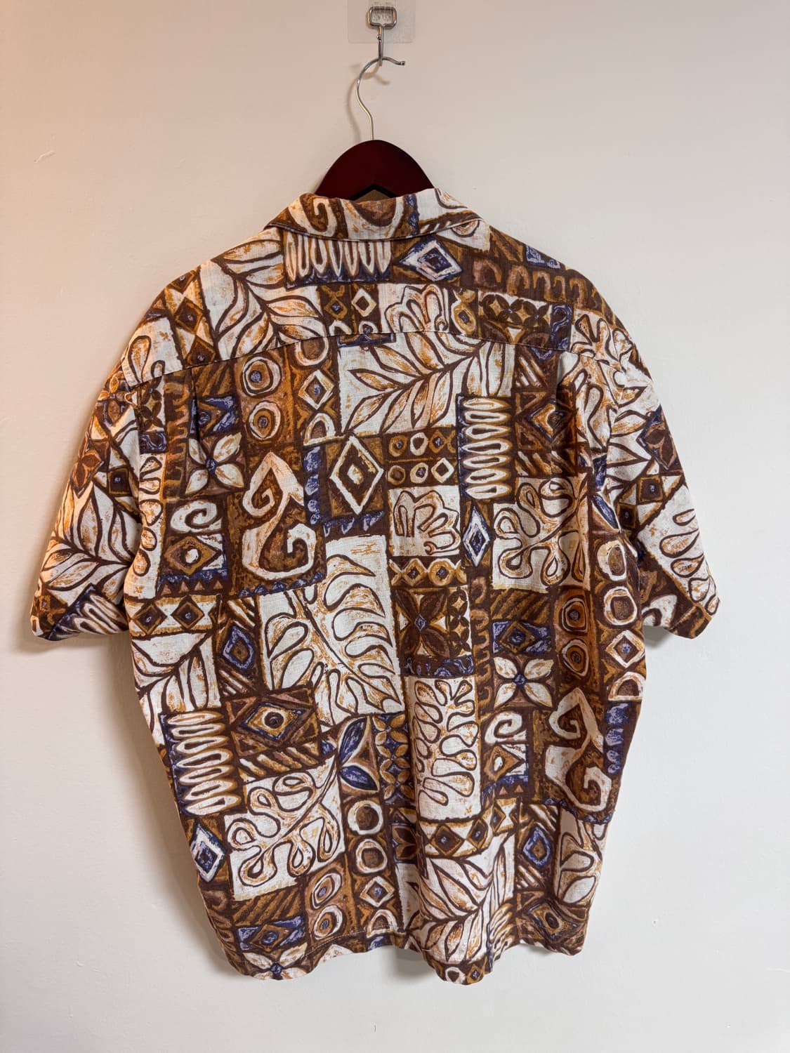 80’~90’ 빈티지 호주생산 Stussy 하와이안 셔츠 - L 상품이미지2