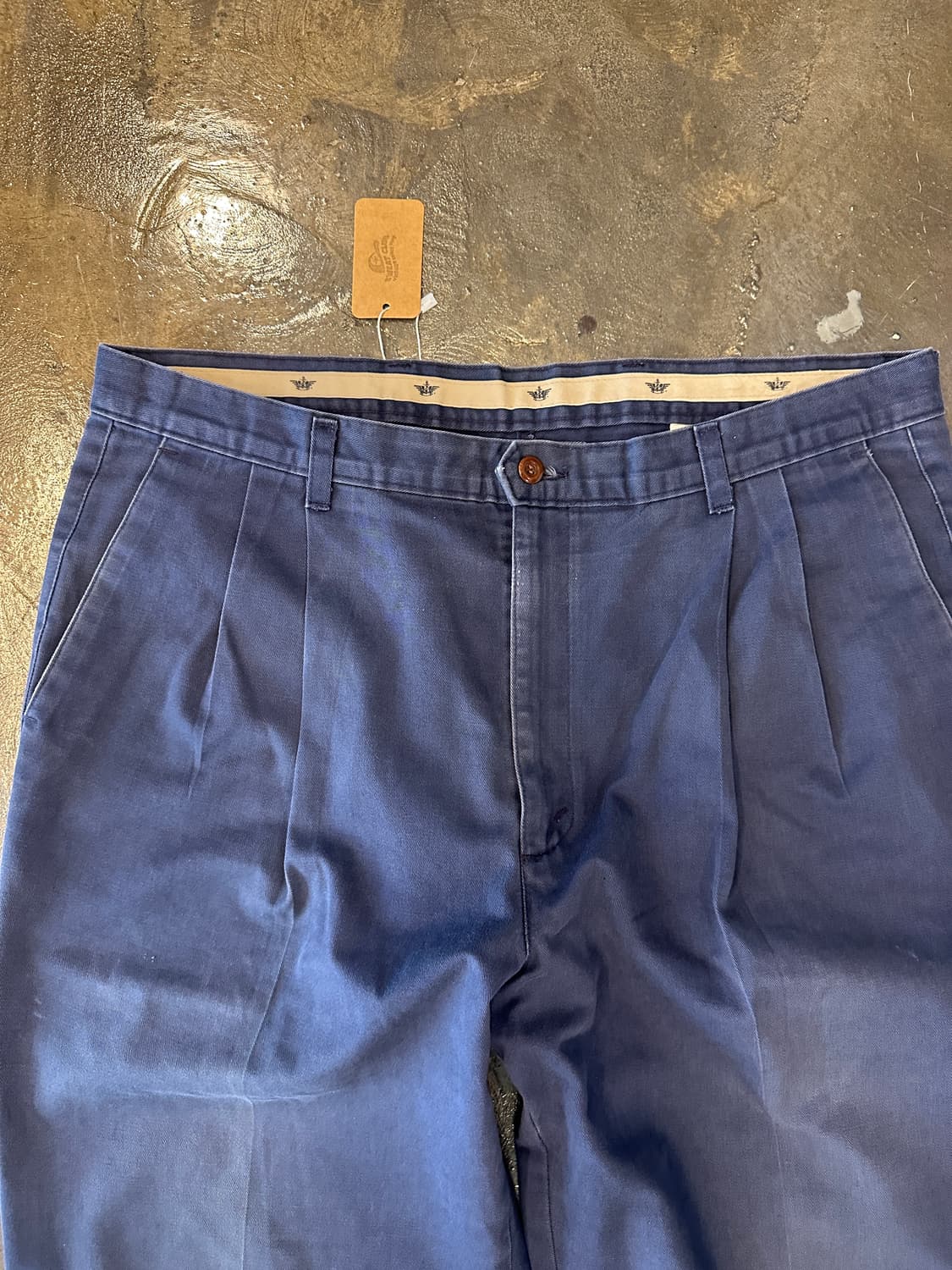 90s Levis NAVY made in USA 코튼팬츠 38x30 상품이미지2