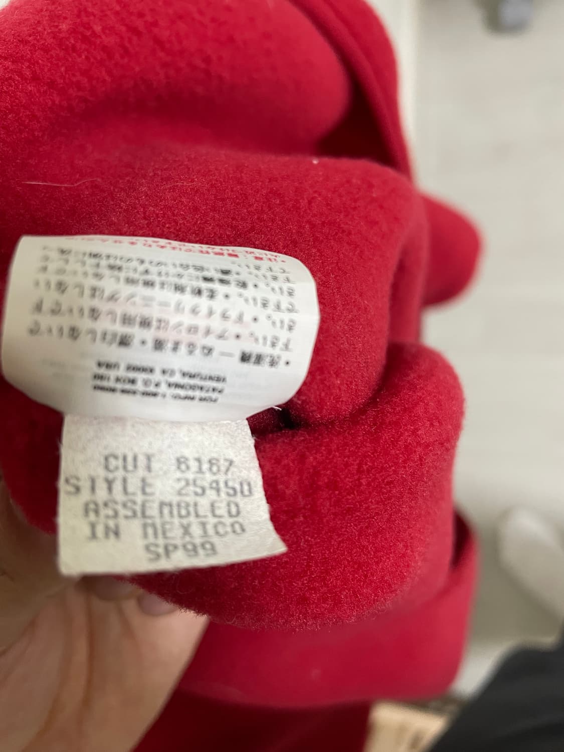 파타고니아 신칠라 90s 레드/블랙  상품이미지4