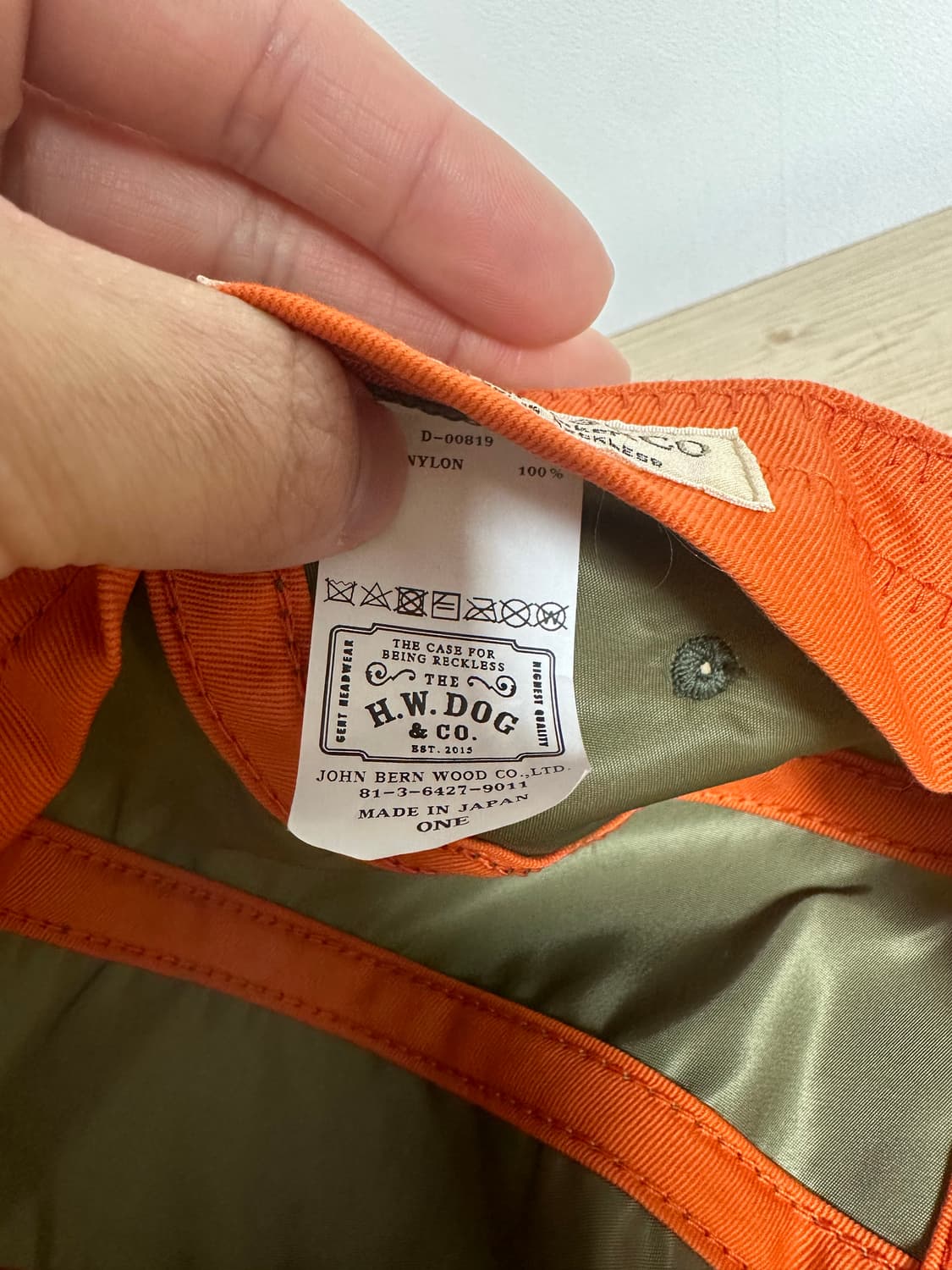 THE H. W.DOG&CO jet cap 상품이미지8