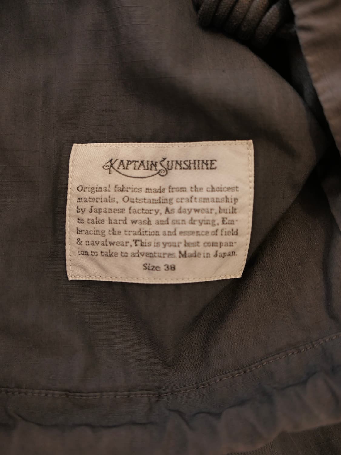 캡틴 선샤인 블루종 자켓 상품이미지6