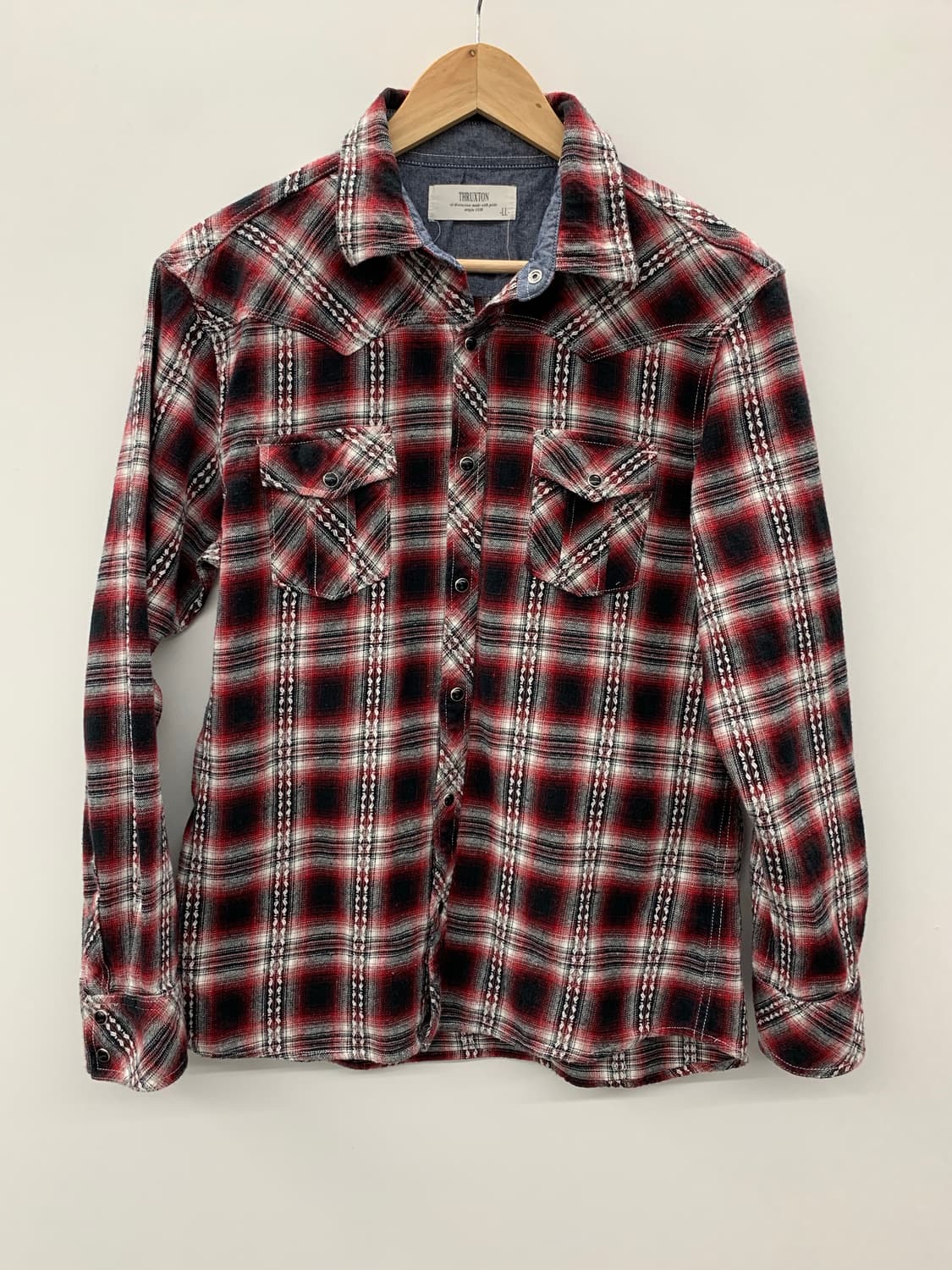 체크 웨스턴 셔츠 상품이미지4