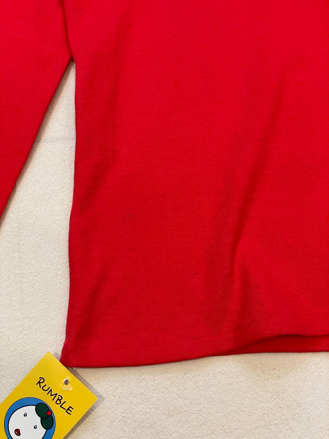 택있는 일본빈티지 유니크한 물고기자수티셔츠 상품이미지4