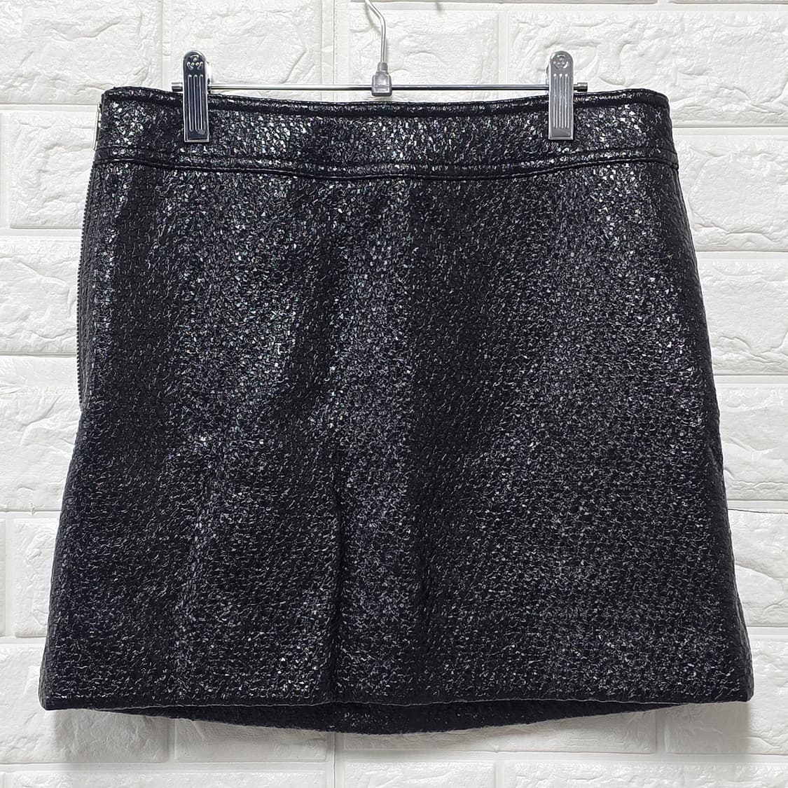 택포// 럭키슈에뜨 블랙 미니 스커트 36 상품이미지1