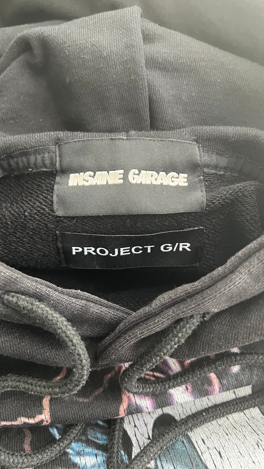 인세인개러지 project g/r 크라운 후드 상품이미지4