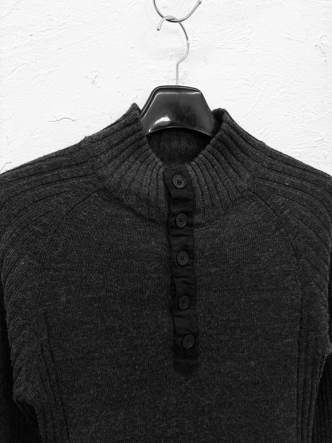 boycott 하프버튼 니트 상품이미지2