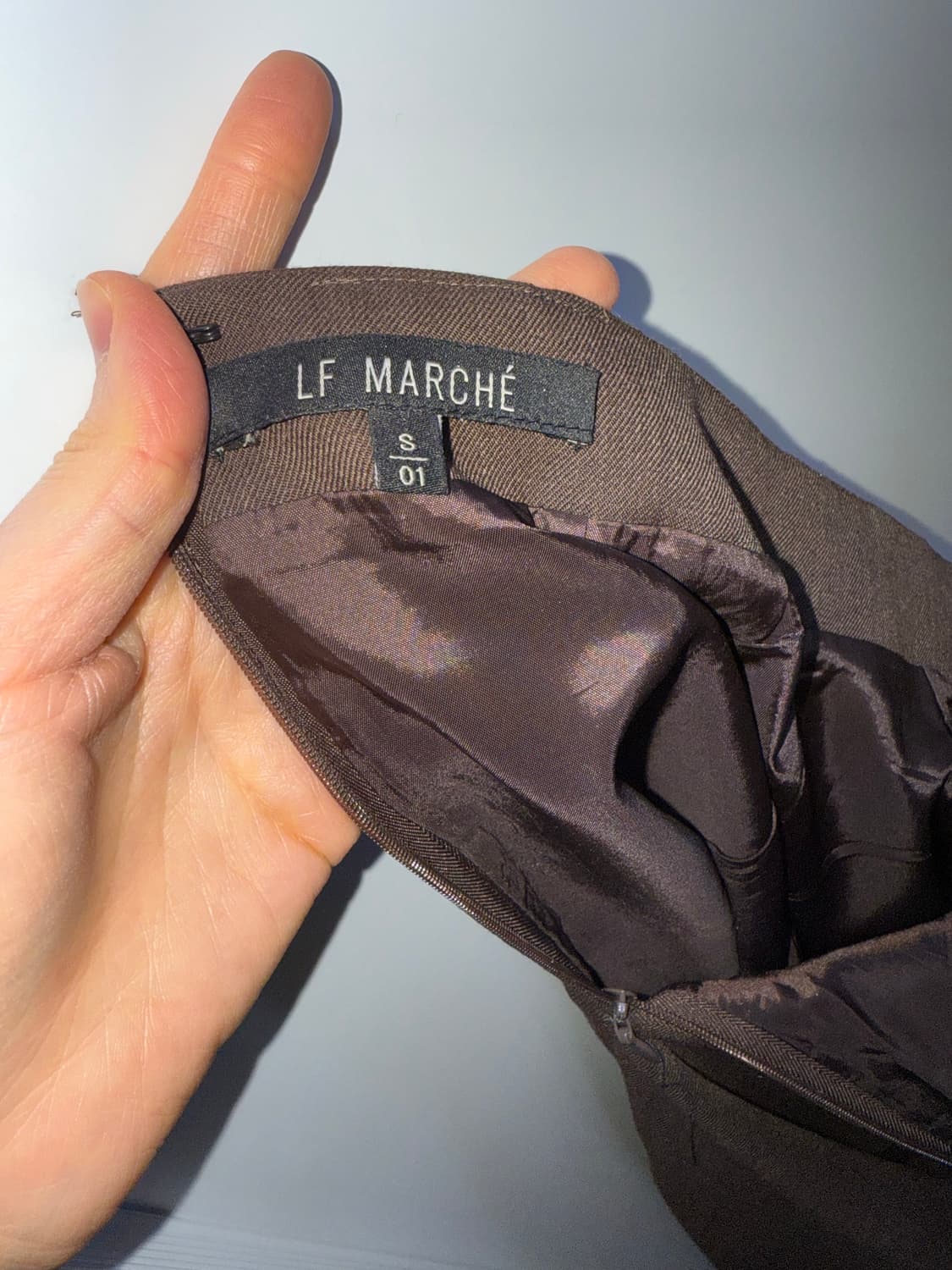 Lfm렉스핑거마르쉐 에이치라인 롱스커트 상품이미지5